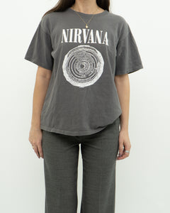 Nirvana x 2003 Anvil Grey Tee (XS-M)