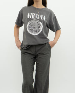 Nirvana x 2003 Anvil Grey Tee (XS-M)