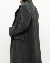 Load image into Gallery viewer, Vintage x BOULEVARD CLUB Dark Grey Wool Dress Coat (XS-L)