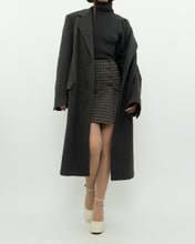 Load image into Gallery viewer, Vintage x BOULEVARD CLUB Dark Grey Wool Dress Coat (XS-L)