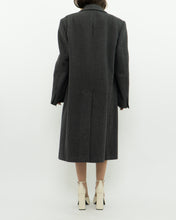 Load image into Gallery viewer, Vintage x BOULEVARD CLUB Dark Grey Wool Dress Coat (XS-L)