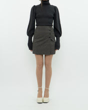 Load image into Gallery viewer, Vintage x Made in Canada x JACOB Deadstock Grey Plaid Mini Skirt (XS)