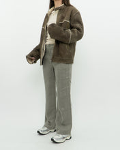 Load image into Gallery viewer, Vintage x Made in Turkey x DIESEL Faded Leather Sherpa Jacket (S-L)