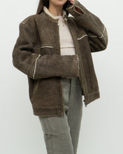 Load image into Gallery viewer, Vintage x Made in Turkey x DIESEL Faded Leather Sherpa Jacket (S-L)