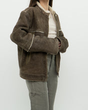 Load image into Gallery viewer, Vintage x Made in Turkey x DIESEL Faded Leather Sherpa Jacket (S-L)