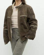 Load image into Gallery viewer, Vintage x Made in Turkey x DIESEL Faded Leather Sherpa Jacket (S-L)