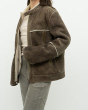 Load image into Gallery viewer, Vintage x Made in Turkey x DIESEL Faded Leather Sherpa Jacket (S-L)