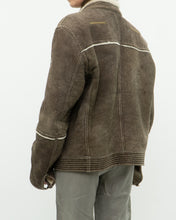 Load image into Gallery viewer, Vintage x Made in Turkey x DIESEL Faded Leather Sherpa Jacket (S-L)