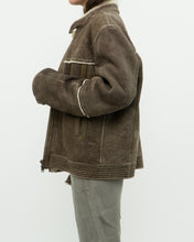 Load image into Gallery viewer, Vintage x Made in Turkey x DIESEL Faded Leather Sherpa Jacket (S-L)