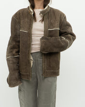 Load image into Gallery viewer, Vintage x Made in Turkey x DIESEL Faded Leather Sherpa Jacket (S-L)