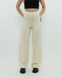 Vintage x Cream Pure Wool Knit Lounge Pant (M)