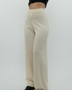 Vintage x Cream Pure Wool Knit Lounge Pant (M)