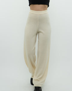 Vintage x Cream Pure Wool Knit Lounge Pant (M)