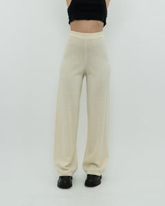 Vintage x Cream Pure Wool Knit Lounge Pant (M)