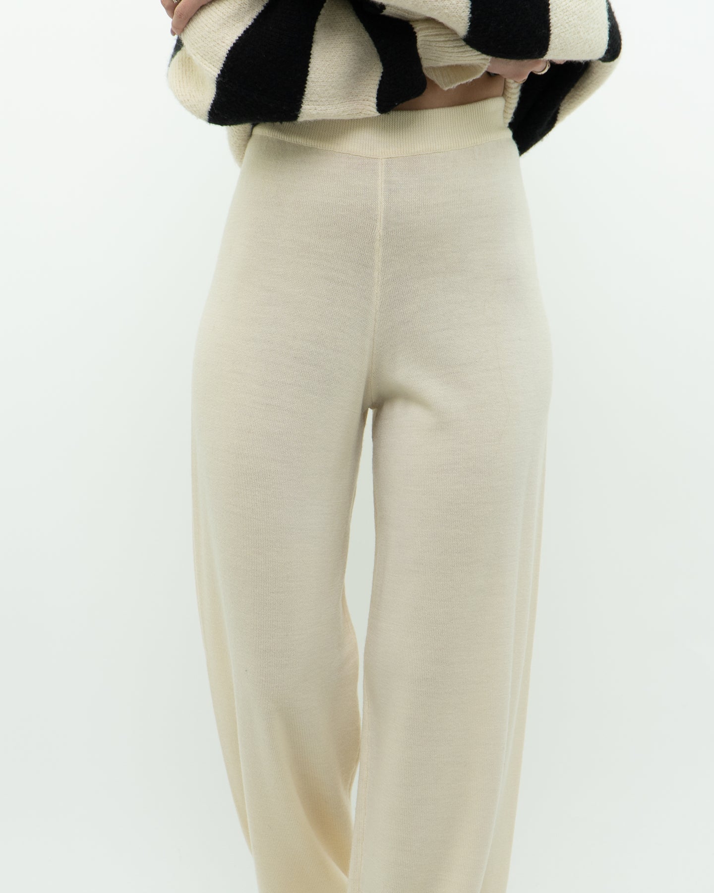 Vintage x Cream Pure Wool Knit Lounge Pant (M)