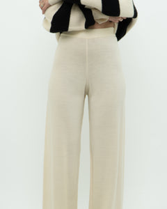 Vintage x Cream Pure Wool Knit Lounge Pant (M)