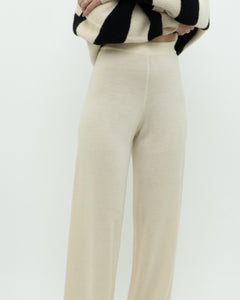 Vintage x Cream Pure Wool Knit Lounge Pant (M)