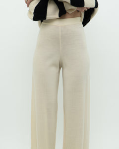 Vintage x Cream Pure Wool Knit Lounge Pant (M)