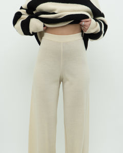 Vintage x Cream Pure Wool Knit Lounge Pant (M)