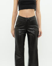 Load image into Gallery viewer, Vintage x Made in Canada x Dark Brown Butter Leather Pant (S)