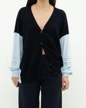 Load image into Gallery viewer, REISS x Navy, Blue Knit Cardigan (XS-M)