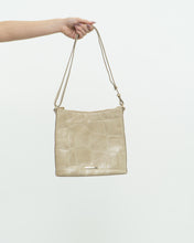 Load image into Gallery viewer, BRAHMIN x Cream Leather Croc Purse