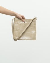 Load image into Gallery viewer, BRAHMIN x Cream Leather Croc Purse