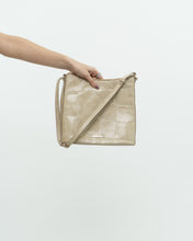 Load image into Gallery viewer, BRAHMIN x Cream Leather Croc Purse