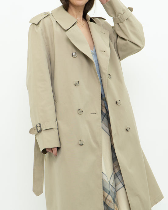 Vintage x LONDON FOG Beige Classic Trench (S-L)