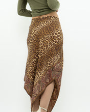 Load image into Gallery viewer, Vintage x GAP Silk Leopard Print Skirt (M)