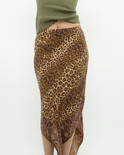 Load image into Gallery viewer, Vintage x GAP Silk Leopard Print Skirt (M)