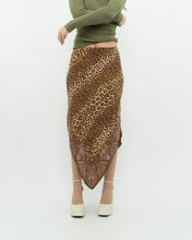 Load image into Gallery viewer, Vintage x GAP Silk Leopard Print Skirt (M)