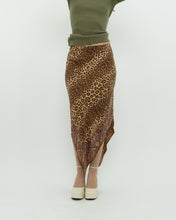 Load image into Gallery viewer, Vintage x GAP Silk Leopard Print Skirt (M)