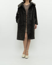 Load image into Gallery viewer, Vintage x SIMPSONS SEARS Brown Fur Coat (XS-M)