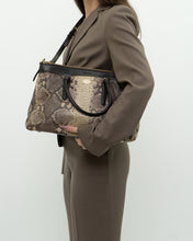 Load image into Gallery viewer, COACH x Snakeskin Leather Purse