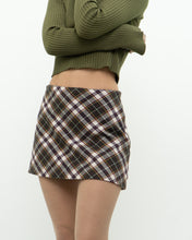 Load image into Gallery viewer, H&amp;M x Plaid Wool Mini Skirt (S, M)