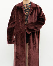 Load image into Gallery viewer, Vintage x Burgundy Velvet Reversible Coat (S-XL)