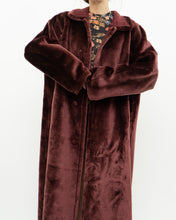 Load image into Gallery viewer, Vintage x Burgundy Velvet Reversible Coat (S-XL)