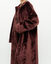 Load image into Gallery viewer, Vintage x Burgundy Velvet Reversible Coat (S-XL)