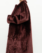 Load image into Gallery viewer, Vintage x Burgundy Velvet Reversible Coat (S-XL)