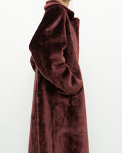 Load image into Gallery viewer, Vintage x Burgundy Velvet Reversible Coat (S-XL)