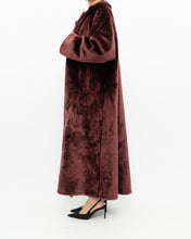 Load image into Gallery viewer, Vintage x Burgundy Velvet Reversible Coat (S-XL)