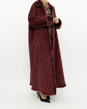 Load image into Gallery viewer, Vintage x Burgundy Velvet Reversible Coat (S-XL)