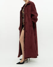 Load image into Gallery viewer, Vintage x Burgundy Velvet Reversible Coat (S-XL)