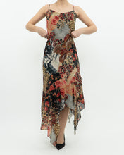 Load image into Gallery viewer, Vintage x JESSICA Black Paisley Patterned Dress (S, M)