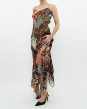 Load image into Gallery viewer, Vintage x JESSICA Black Paisley Patterned Dress (S, M)