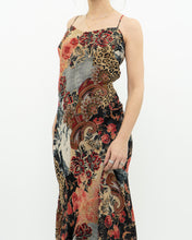 Load image into Gallery viewer, Vintage x JESSICA Black Paisley Patterned Dress (S, M)