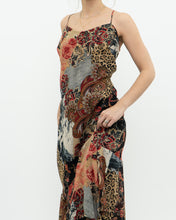 Load image into Gallery viewer, Vintage x JESSICA Black Paisley Patterned Dress (S, M)