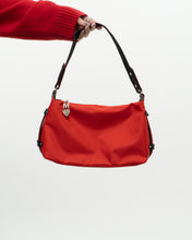 Load image into Gallery viewer, MOSCHINO x Red, Black Nylon Purse