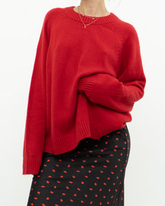 GAP x Cozy Red Knit Sweater (XS-XL)